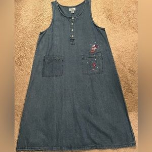 Denim Jumper Size 18W—CJ Banks